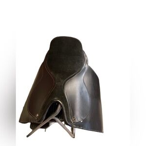 Regency Quality Vintage Black Leather English Horse Saddle